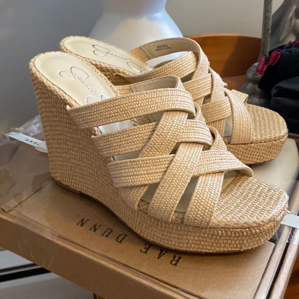 Jessica Simpson wedges
